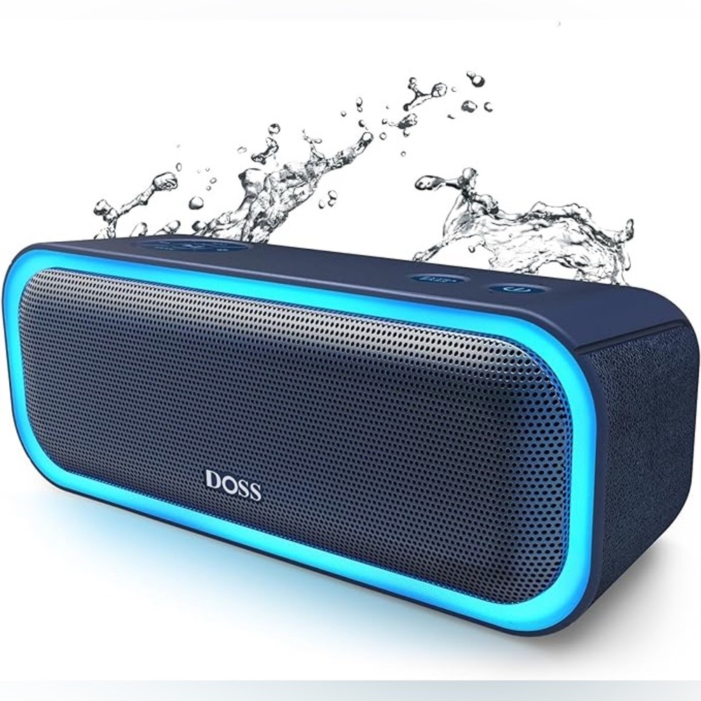 DOSS SoundBox Pro Wireless Speaker, Blue, New sealed box